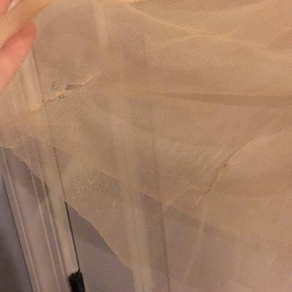 Pitaya Lovposh Champagne Gold Shimmer Tulle Sequin Dress - Picture 6 of 6